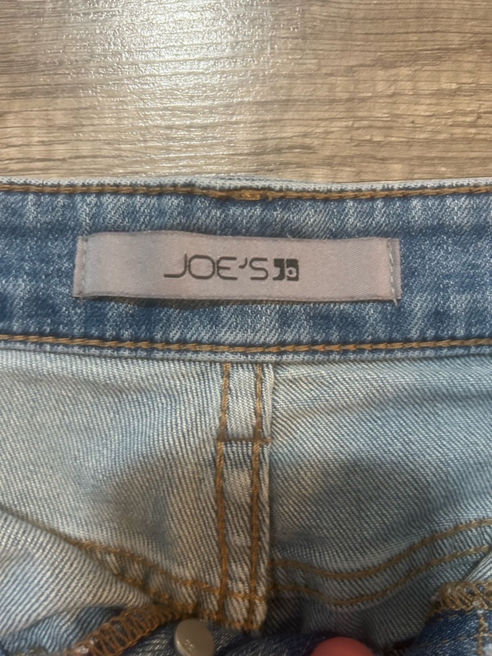Joe’s Jeans  Blue Denim Button-Front Women's Shorts - Picture 2 of 7